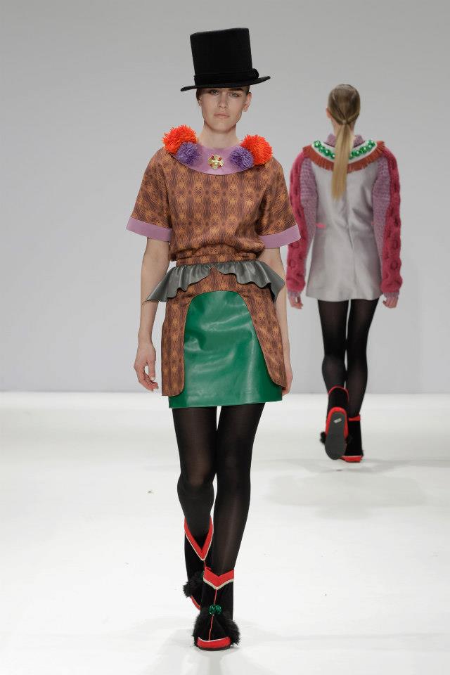 Yeashin Fall 13 runway@London Fashion Scout