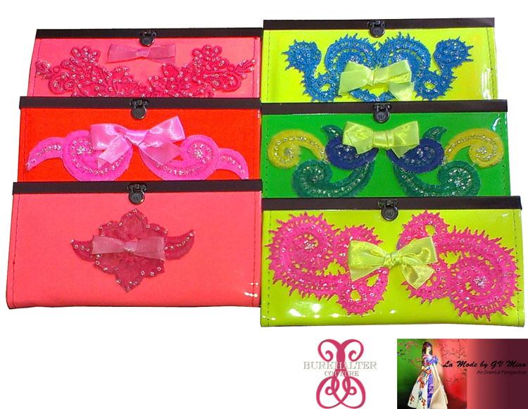Giveaway campaign with Burkhalter Couture (purse in 6 colors)